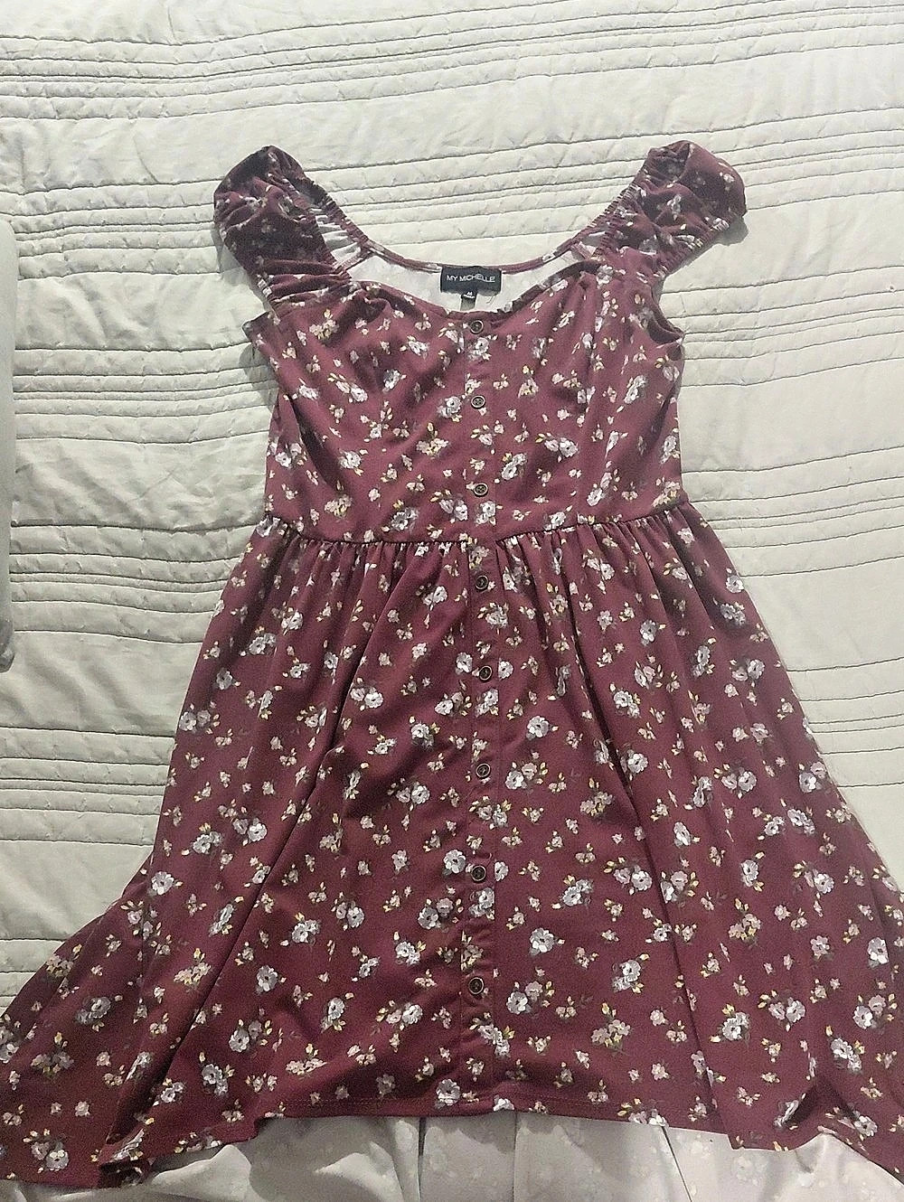 My Michelle Floral Hi-low Party Dress